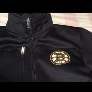 BOSTON BRUINS KIDS ZIP UP JACKET/ COAT HOCKEY NHL